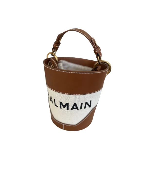 Balmain Saddler Bucket Bag