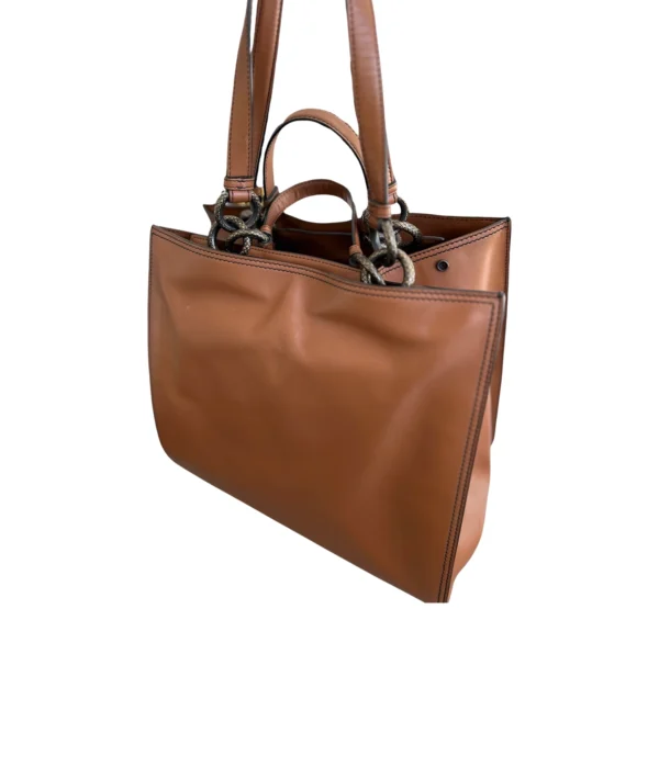 Bottega Veneta Leather Shopper Tote