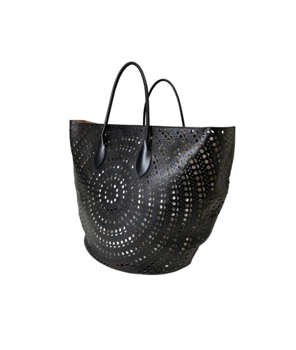 Alaia Oversized Lasercut Tote