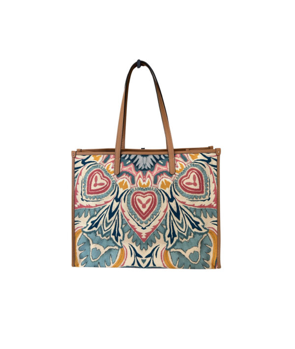 ETRO multi-coloured paisley print floral with matching Necessaire