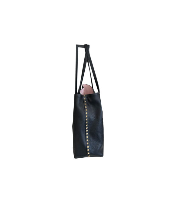 Valentino Garavani Medium Rockstud Grainy Calfskin Bag