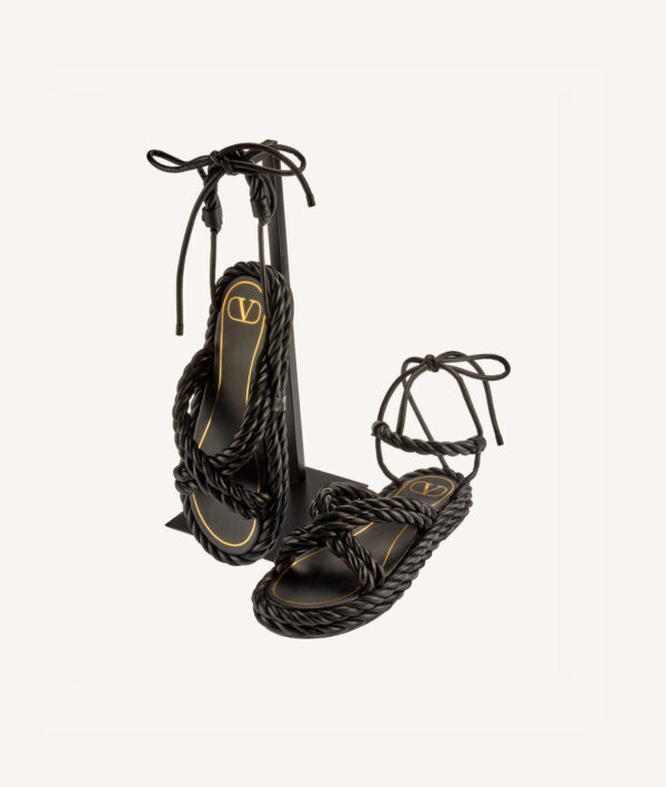 Valentino Garavani leather sandals (Size 38)