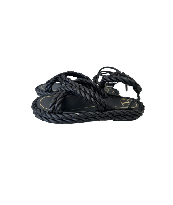 Valentino Garavani leather sandals (Size 38)