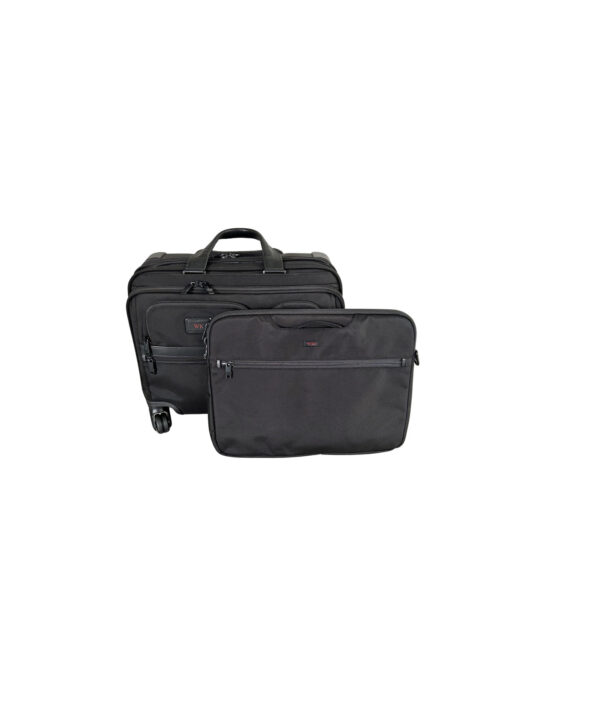 TUMI Deluxe 4 Wheel Lap Top Briefcase