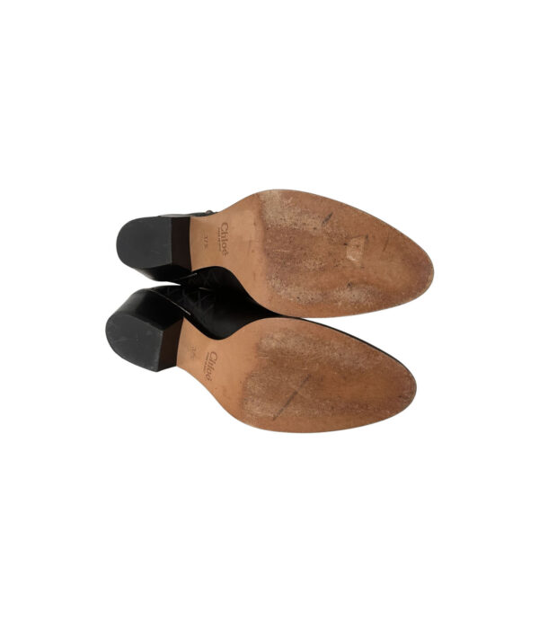 Chloe Leather Booties (Size 37.5)