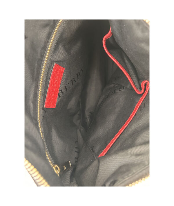 Burberry Grained Leather Handbag