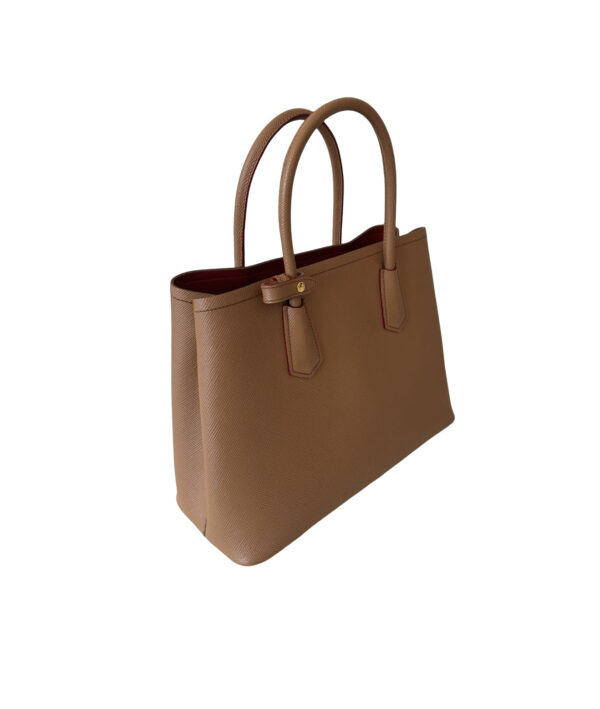 Prada Double Saffiano Cuir Handbag