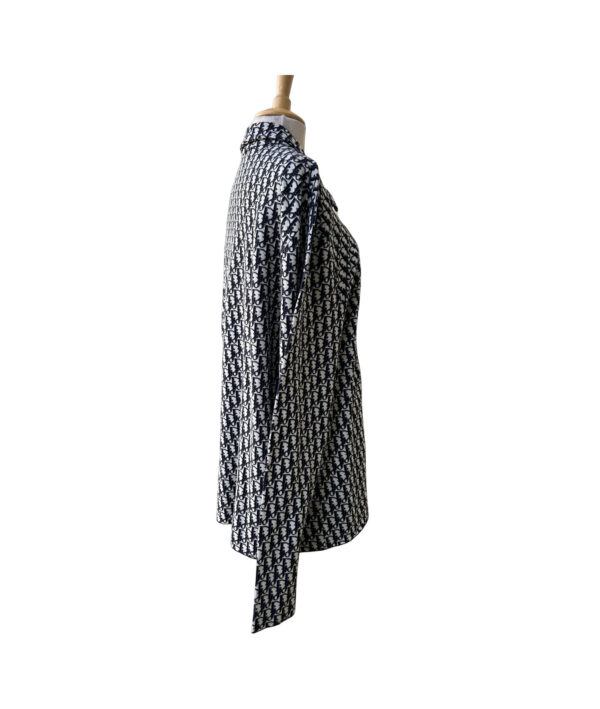 Christian Dior Long Sleeve Thick Monogram Shirt