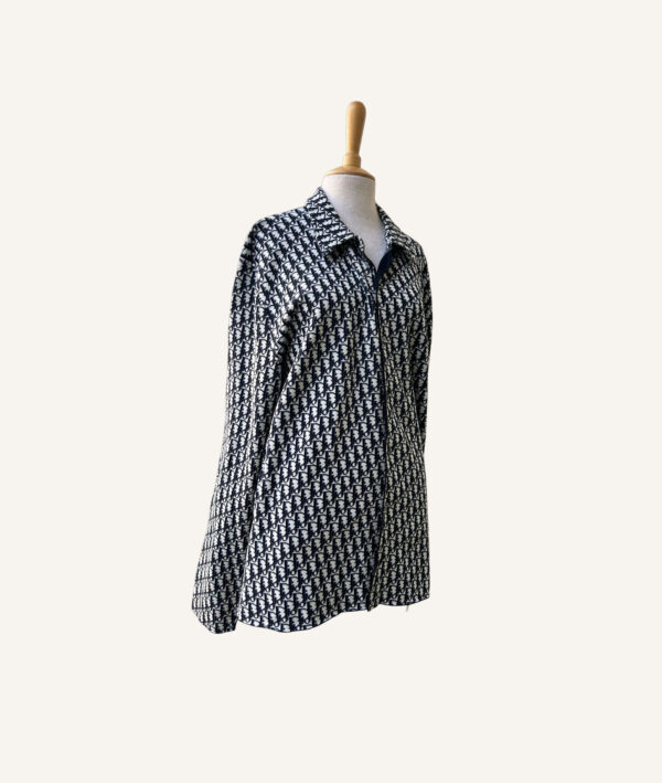 Christian Dior Long Sleeve Thick Monogram Shirt