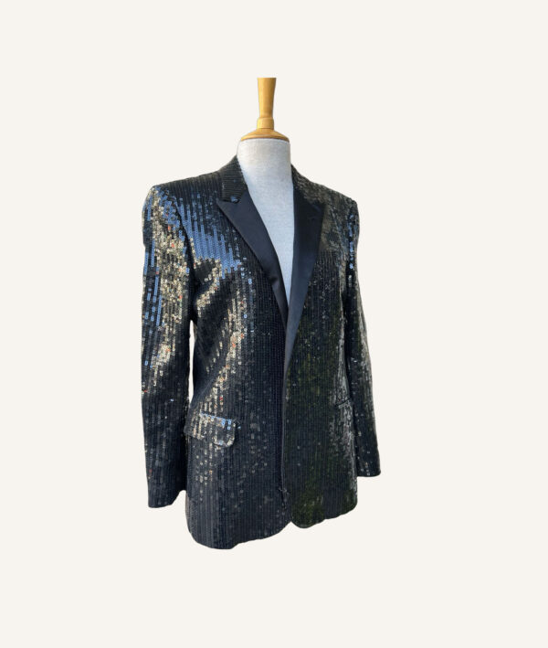 Yves Saint Laurent Sequin Tux Jacket