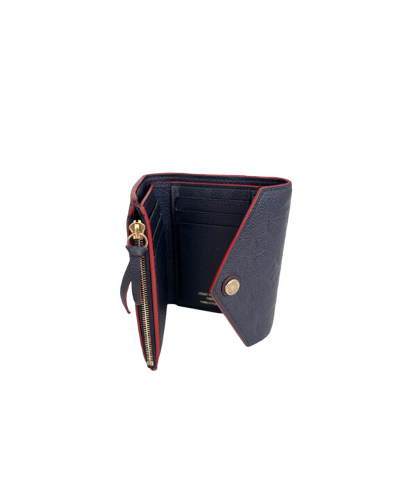 Louis Vuitton Portefeiulle Victorine Empreinte Mari Navy