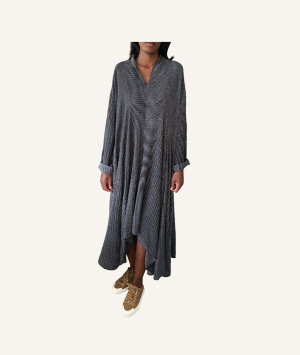 Balenciaga Silk Maxi Dress (42)