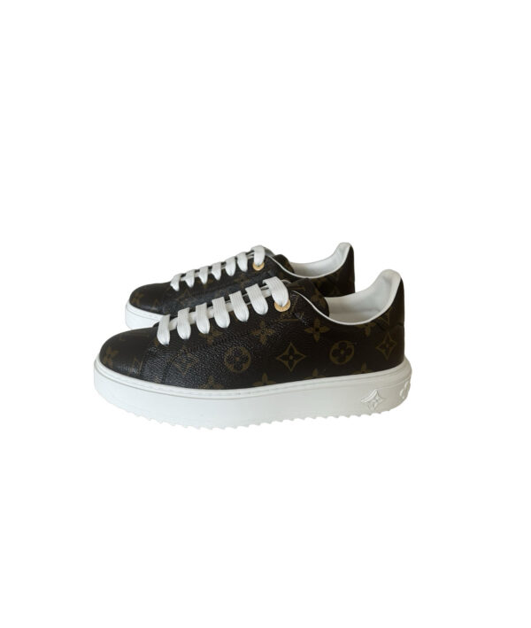 Louis Vuitton Time Out Monogram Sneaker (Size 38)