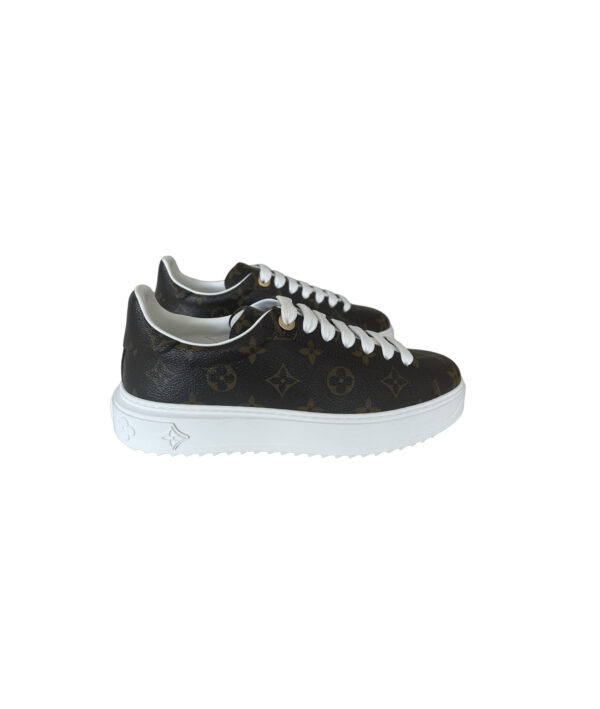 Louis Vuitton Time Out Monogram Sneaker (Size 38)