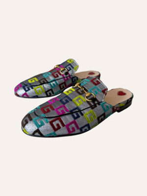 Gucci Princetown G Lurex Loafers Multicolour (38.5)