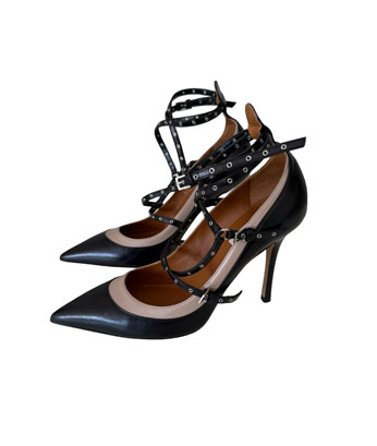 Valentino Love Hatch Heels (Size 39)