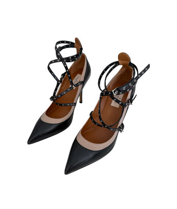 Valentino Love Hatch Heels (Size 39)